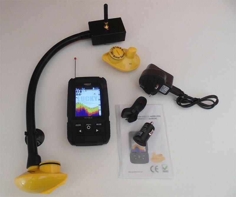 ETERNITY BOAT Universal Mount Bait Boat Arm For Fish Finder / Sonar – Carp Fishing